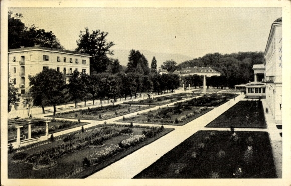 Ak Rogaška Slatina Rohitsch Sauerbrunn Slowenien, Parkanlagen