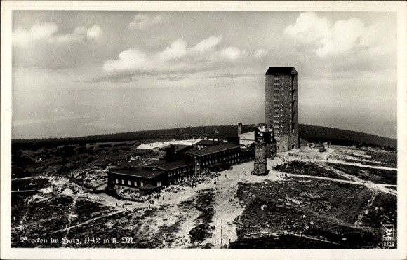 Ak Brocken im Harz, Hotel