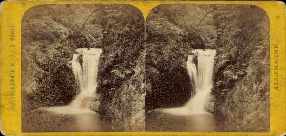 Stereo Foto Baden Baden am Schwarzwald, Geroldsauer Wasserfall