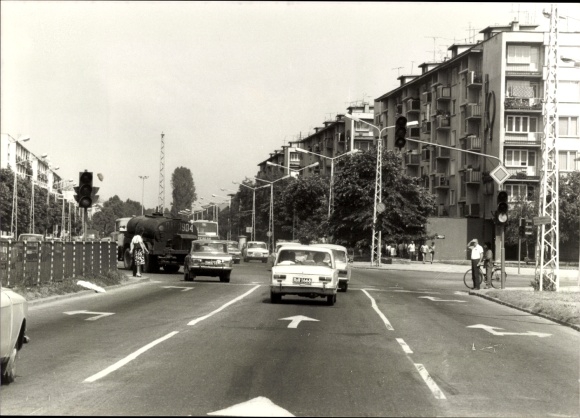 Foto Sofia Bulgarien, Straßenverkehr, Autos, Häuser